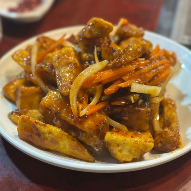  여전히 맛있는 방이동 양꼬치 요리 맛집 정원양꼬치 어향가지 토마토계란 꿔보러우 양꼬치 대만족 리뷰.