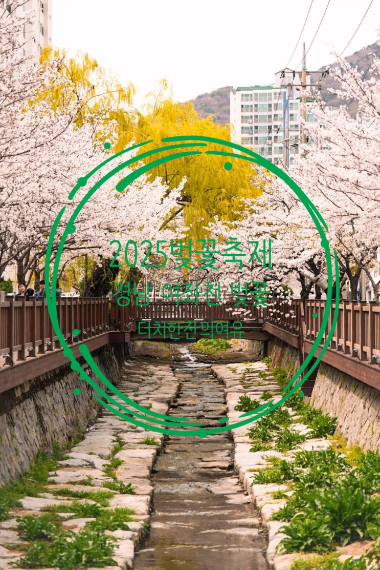   경남 여좌천 벚꽃 산책, 봄의 설렘을 만나다