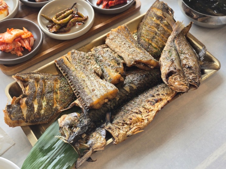  태안 맛집 안면도 가성비 좋은 생선구이 한상차림 - 용왕님밥상