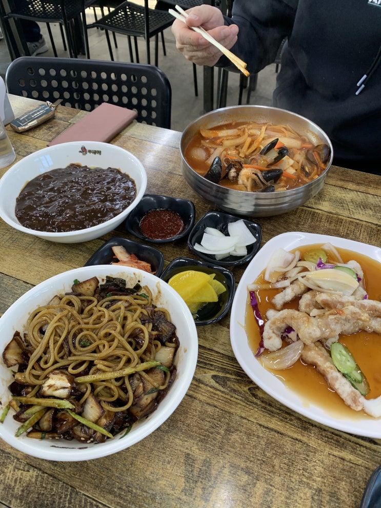  강화도 맛집 짜장이 3000원 내돈내산:) 마니산짜장