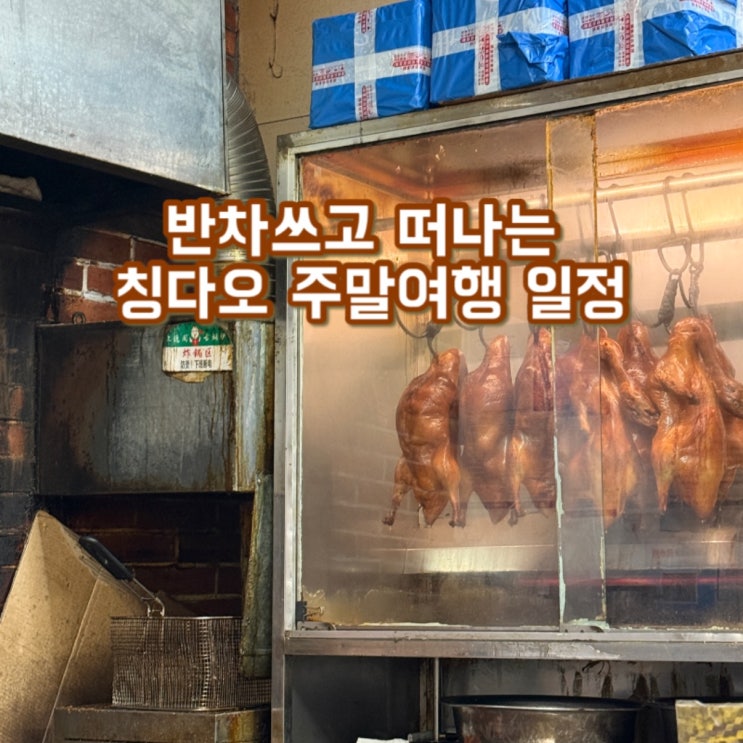  반차쓰고 떠나는 칭다오 주말여행 (예산 40만원) | 칭다오 2박 3일