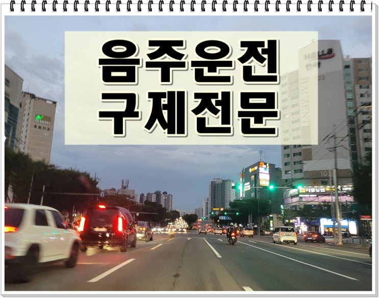  파주음주운전 면허구제 반성문 탄원서 양형자료