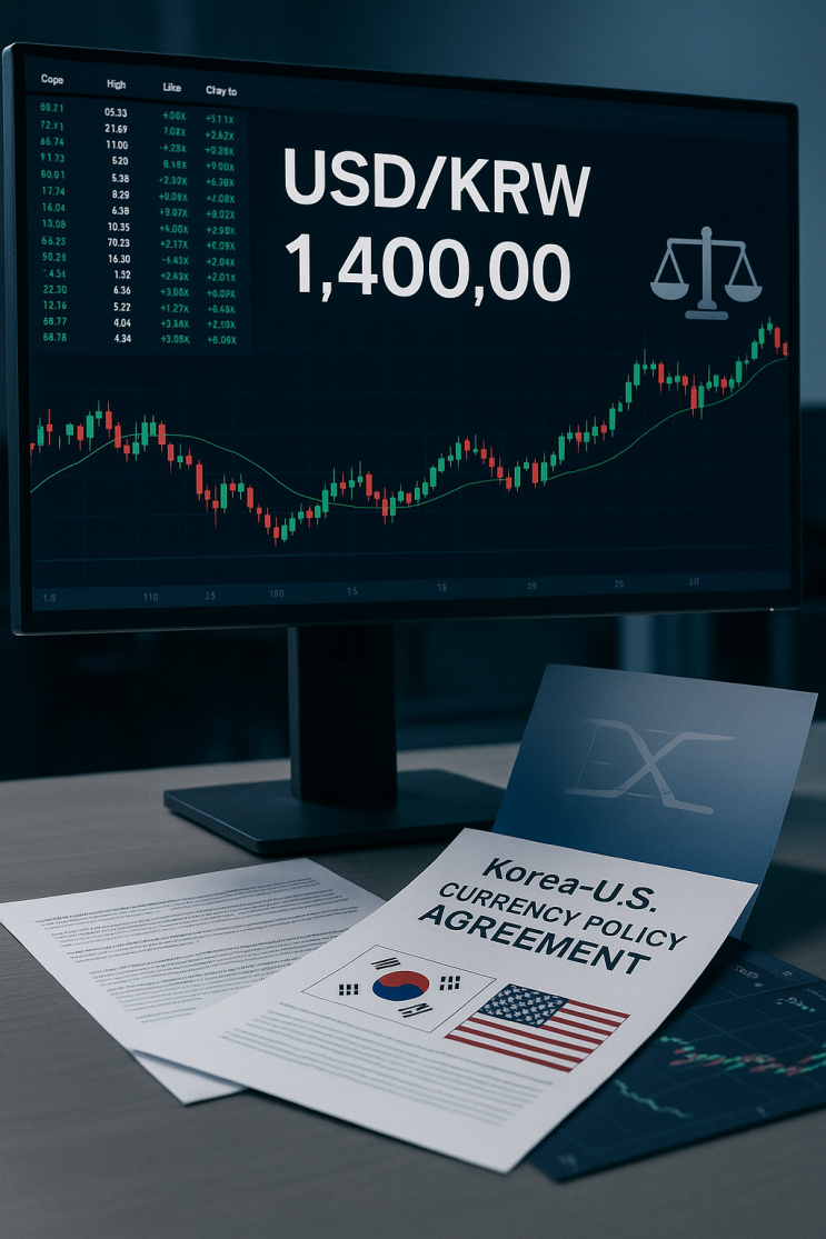  한-미 환율 합의, 그래서 뭐가 달라졌나?  - 1400원대 후반 찍고 숨고르는 달러/원, 당국 개입 가능성 낮아졌다