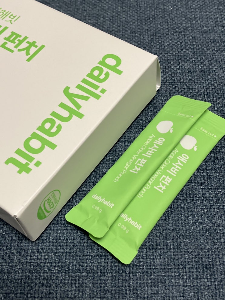  간편한 애사비캔디 데일리해빗 애사비펀치