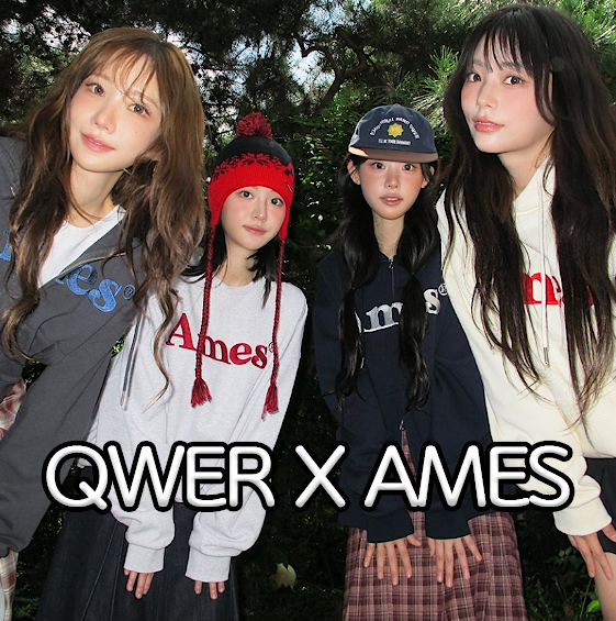  QWER 아메스월드와이드 전속 모델 발탁 FW시즌 패션 화보