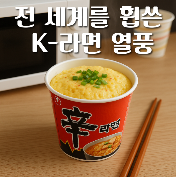  전 세계를 휩쓴 K-라면 열풍