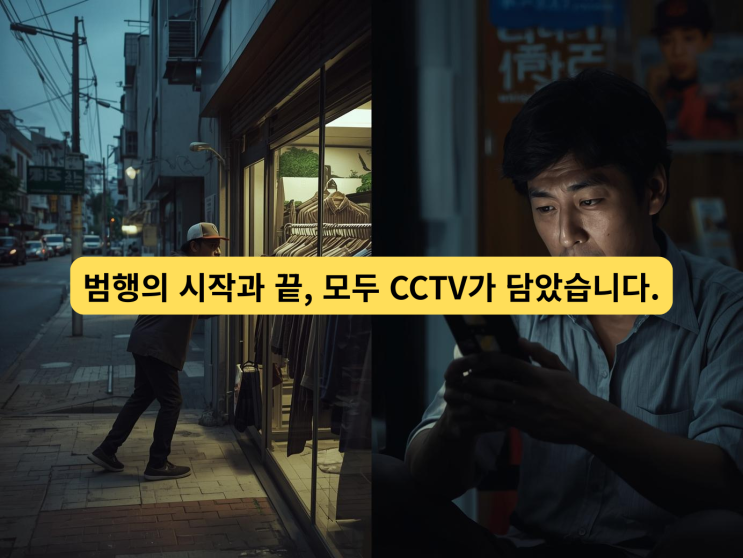  상가CCTV설치 – 심야 절도범, CCTV 영상으로 48시간 만에 검거