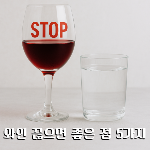  와인과 건강, 끊으면 좋은 점 5가지 총정리