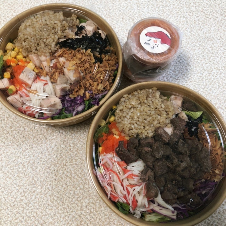  인천 논현동 배달 맛집 레이지다이노 포케&샐러드