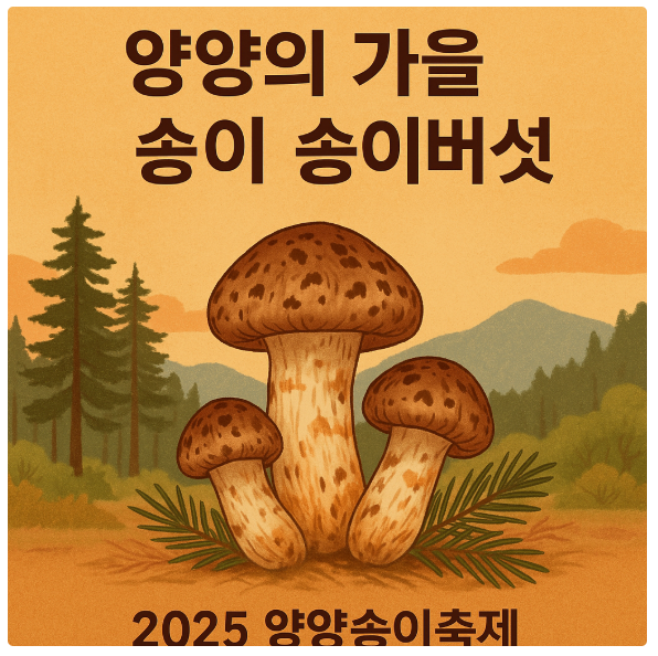 2025년 양양송이버섯 축제