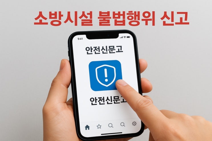  생명 지키는 파수꾼! '소방시설 불법행위 신고포상제' 운영… 최대 200만원 받아요!