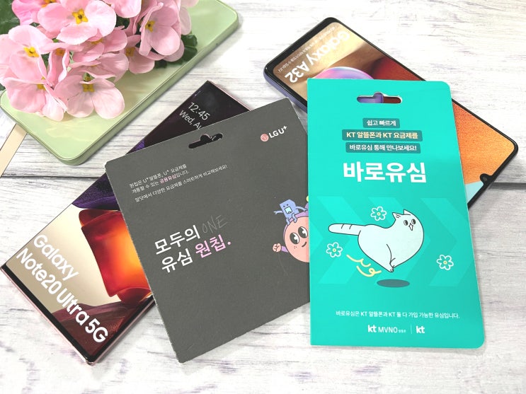  선불폰 통신사 특징 및 웹 개통 방법