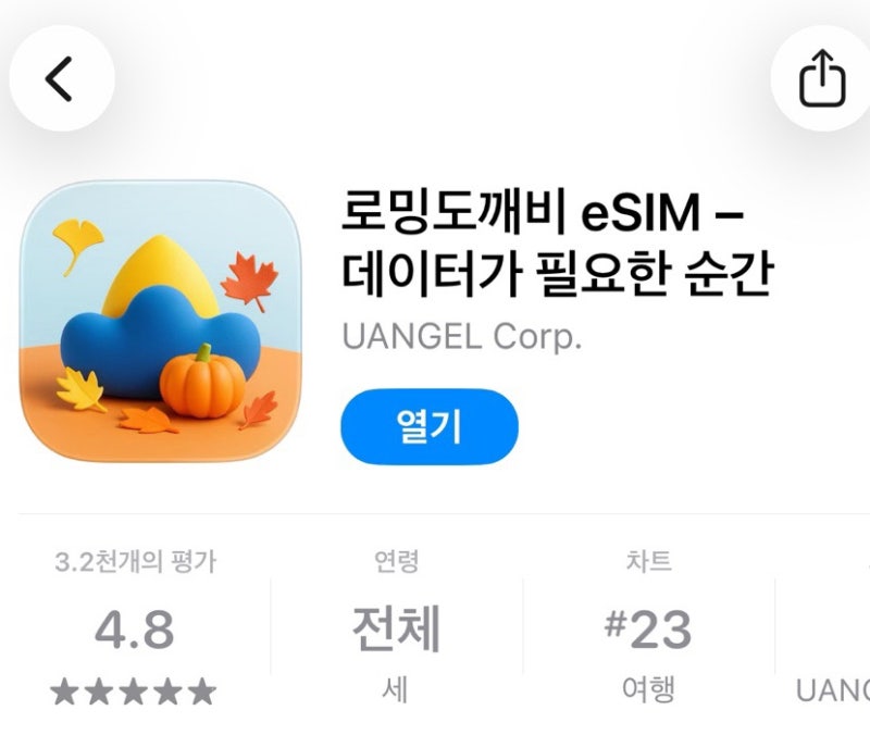 갤럭시 로밍도깨비eSIM 설치