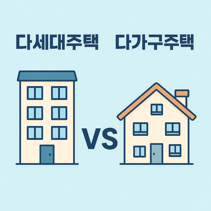  다세대와 다가구 무엇이 다른걸까?