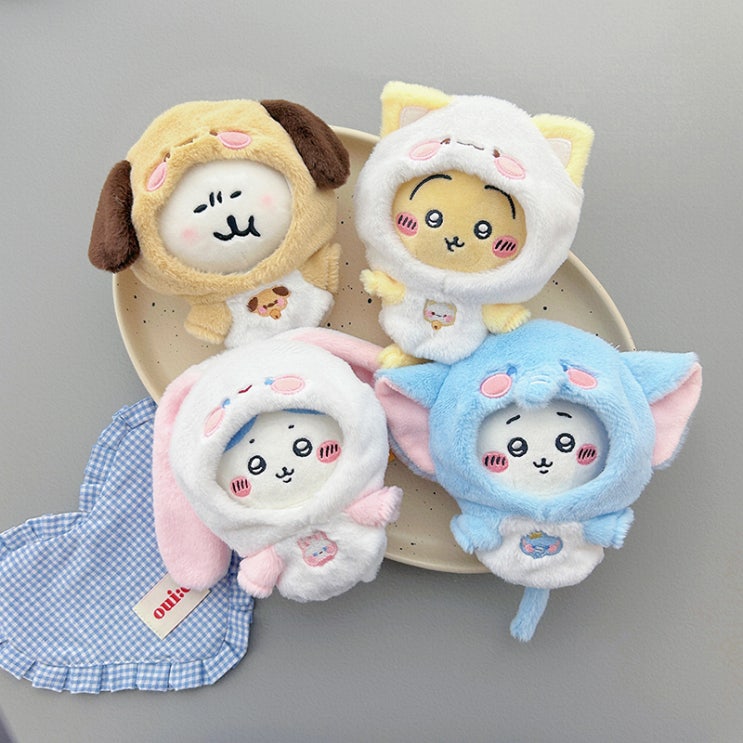  10cm 동물 친구 점프수트 인형옷 아이돌인형옷