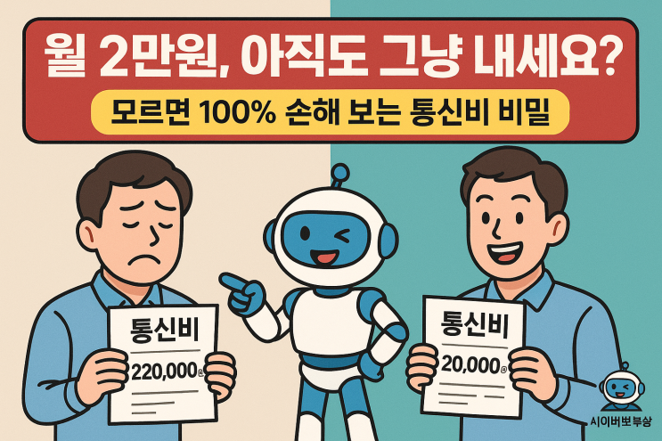  [지식+] 통신비 절약, ‘이것’ 모르면 매달 2만 원씩 손해 봅니다