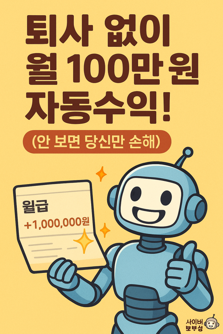  [지식+] 월 100만 원 '자동 수익' 소자본창업으로 만들기