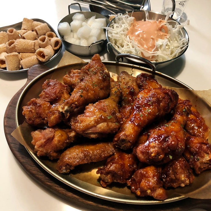  송내역 치킨 맛집 치맥킹 안주 맛있는 술집