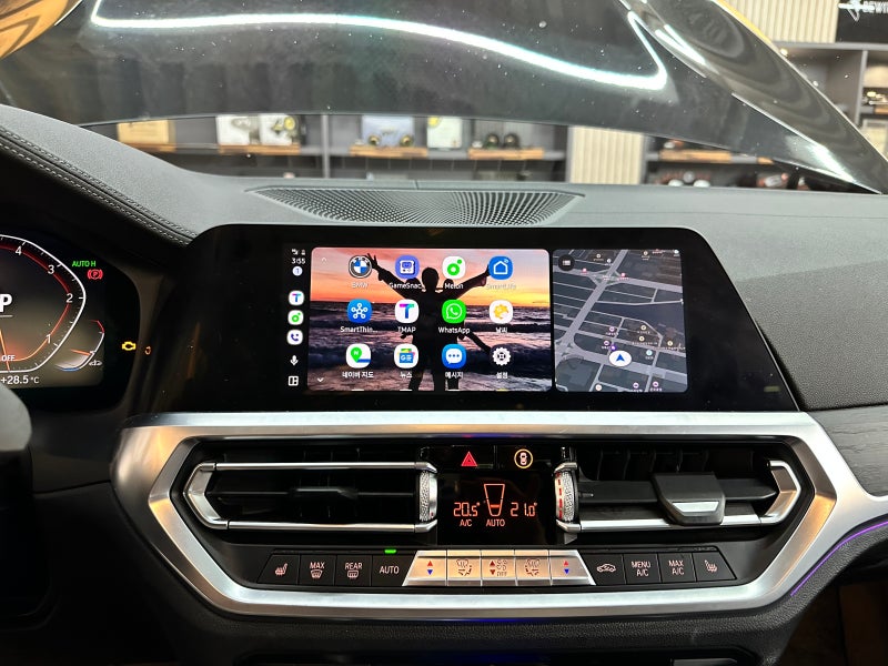 bmw 3시리즈 순정 무선 안드로이드오토 연결 방법, 사용법과 꿀팁