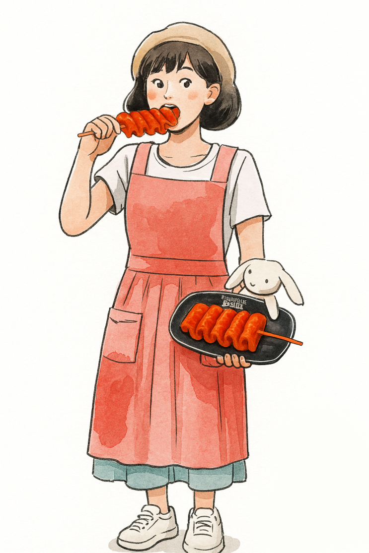  불오뎅 매운맛이 당기는 날,오뎅 어묵 전문점