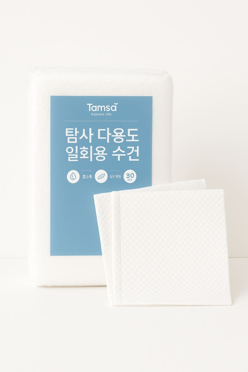위생과 편리함을 동시에! 탐사 다용도 소프트 일회용 수건 리뷰