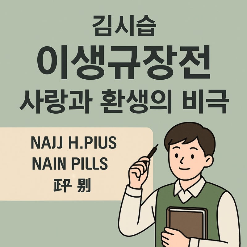 “김시습 이생규장전 사랑과 환생의 비극”