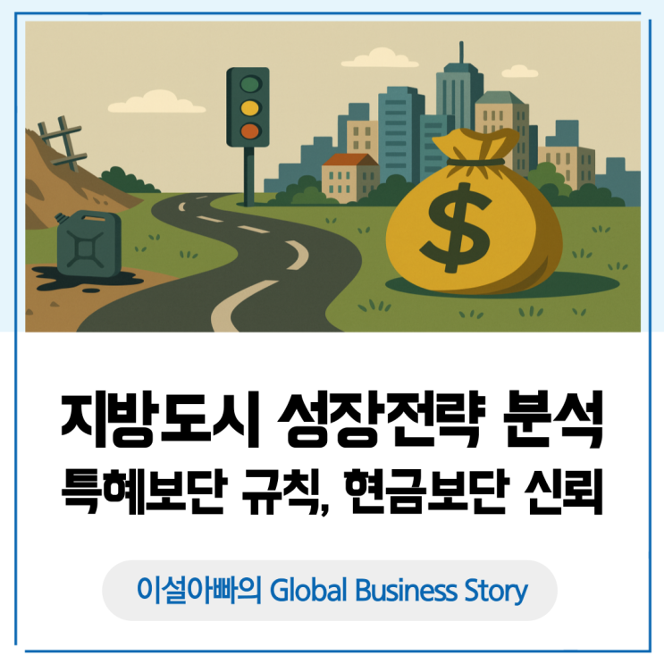  천안·아산이 보여준 지방도시 성장 전략: 보조금보다 규칙, 간섭보다 신뢰