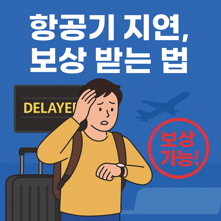  항공사 지연 규정 & 여행자 보험 지연보상 총정리 (꼭 읽어야 할 7가지)