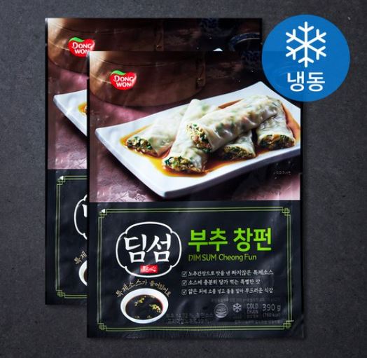   “동원 부추 창펀 딤섬 : 부추 향 가득, 촉촉한 맛의 만두”