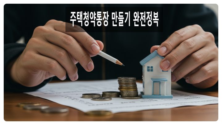  “주택청약통장 만들기 완전정복｜청년·무주택자 필수 가이드”