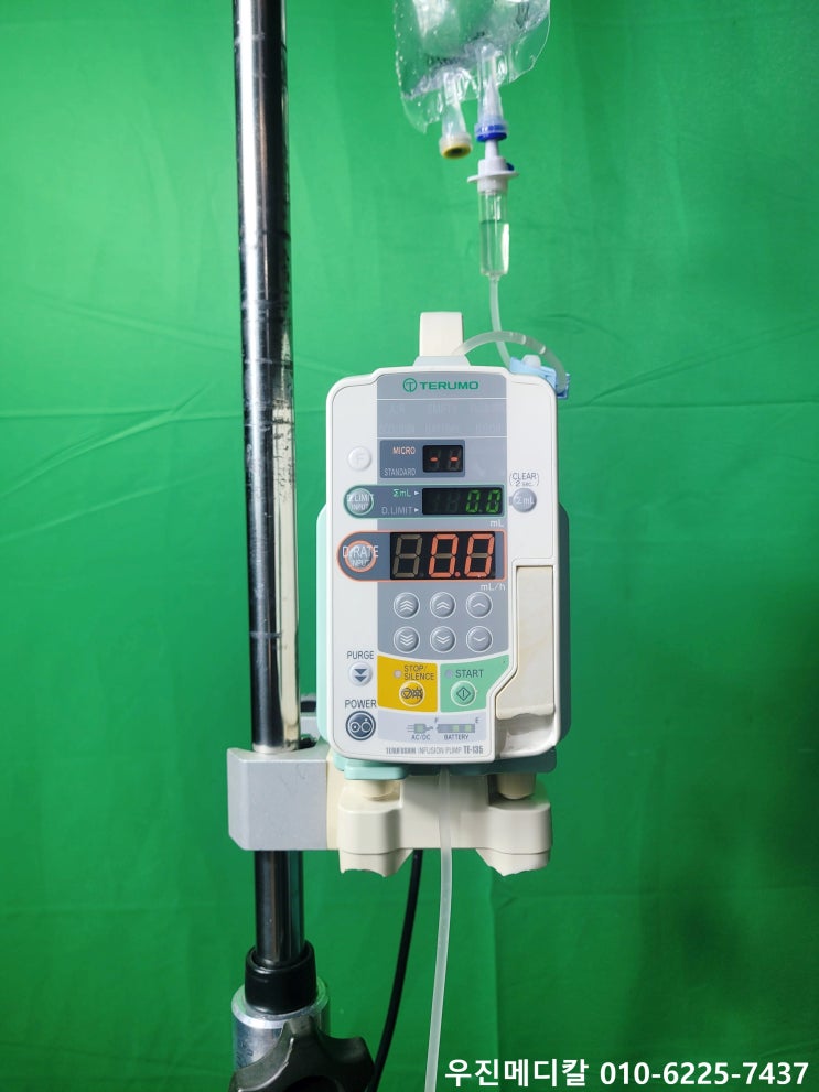  [USED][중고] 인퓨전 펌프 / 수액 펌프 / 자동약물주입기 / TE-135 / INPUSION PUMP / terumo