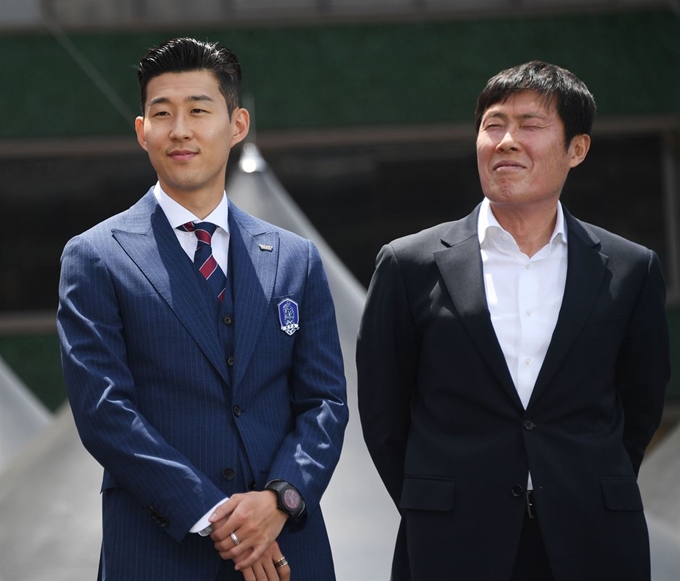 <b>손흥민 A매치 최다 출전</b> 행사 'Legend Old & New... 