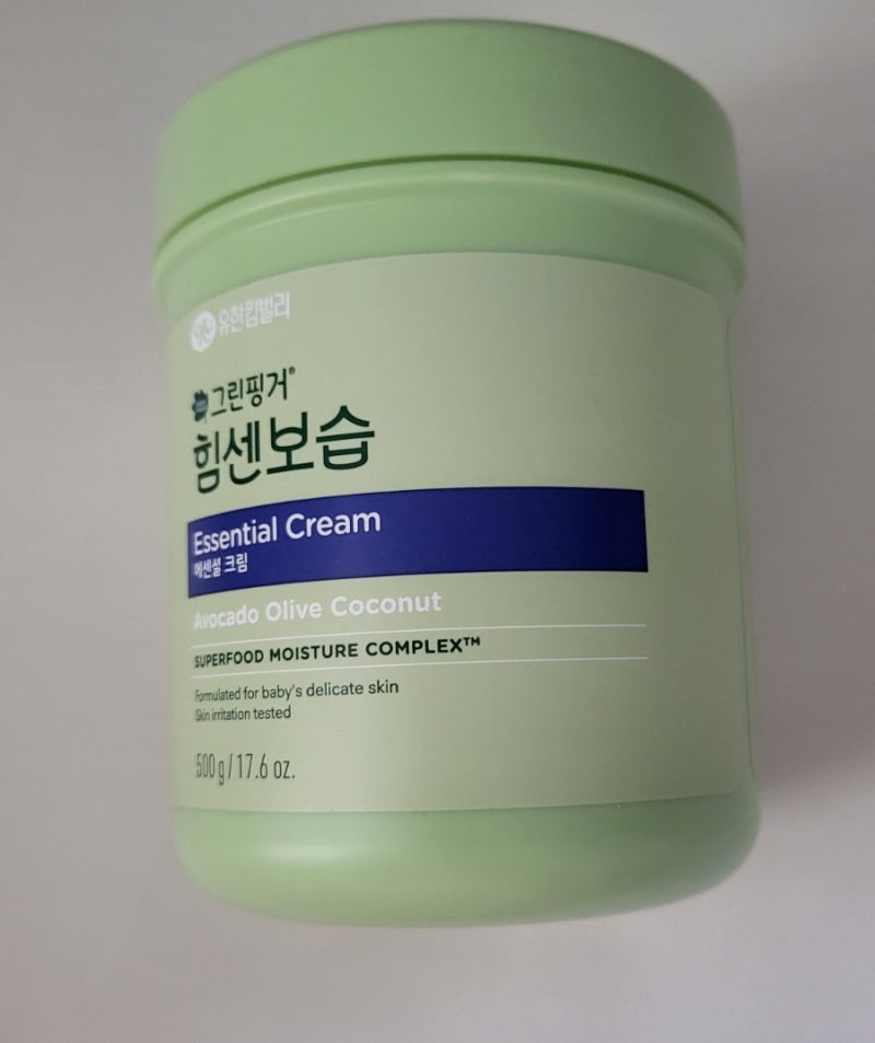 아기 가을 겨울 보습, 그린핑거 힘센 보습 에센셜 로션&크림 후기