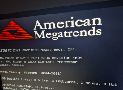 PC 부팅 시 American Megatrends 화면과 블루스크린(BSOD) 원인 및 해결 방법