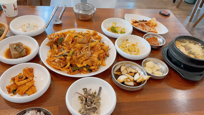  포항 효자외갓집 정식맛집 ㅣ 오삼불고기 후기