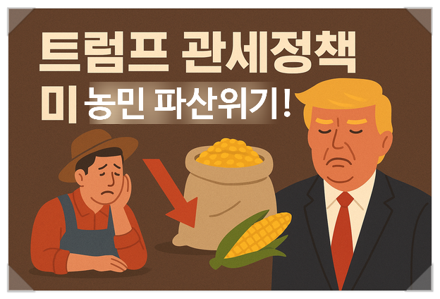 '<b>관세</b> 폭탄'의 <b>부메랑</b>, 미국 농민들 등 돌리자, <b>트럼프</b>의 일방적... 