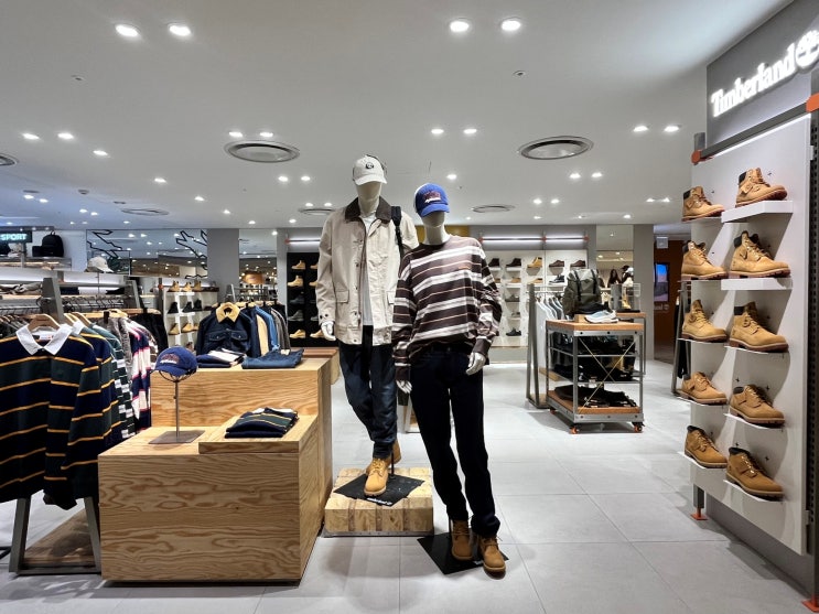  팀버랜드(TIMBERLAND), 롯데백화점 영플라자 창원점 매장 오픈