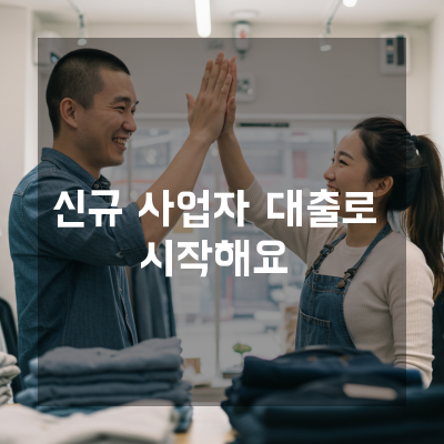  신규사업자대출, 복잡한 절차 한 번에 끝내는 완벽 가이드