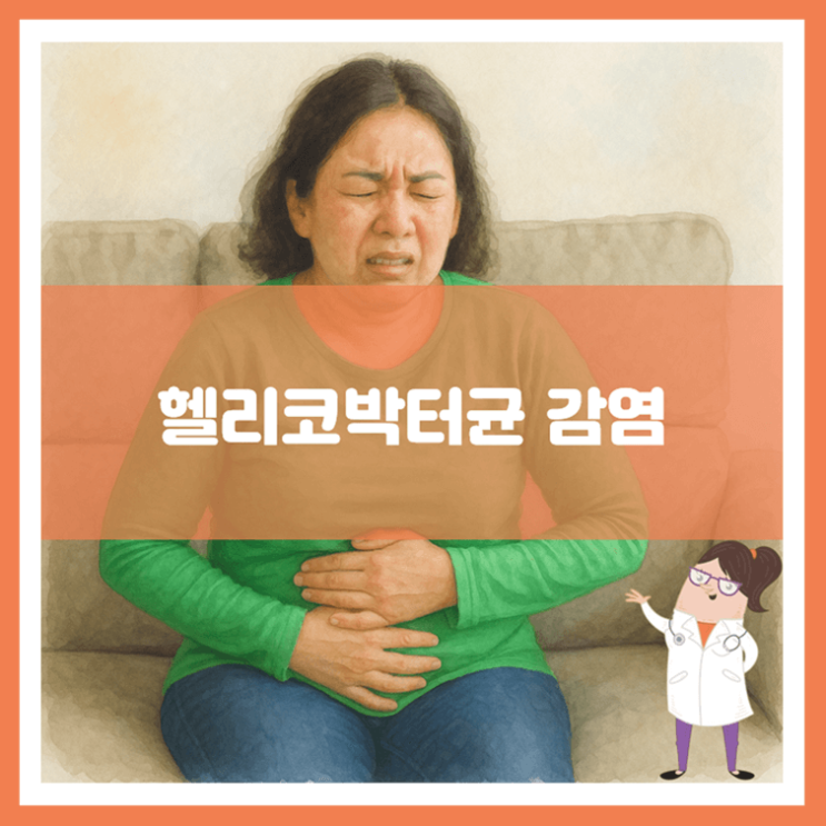  헬리코박터균 감염 원인 증상 치료