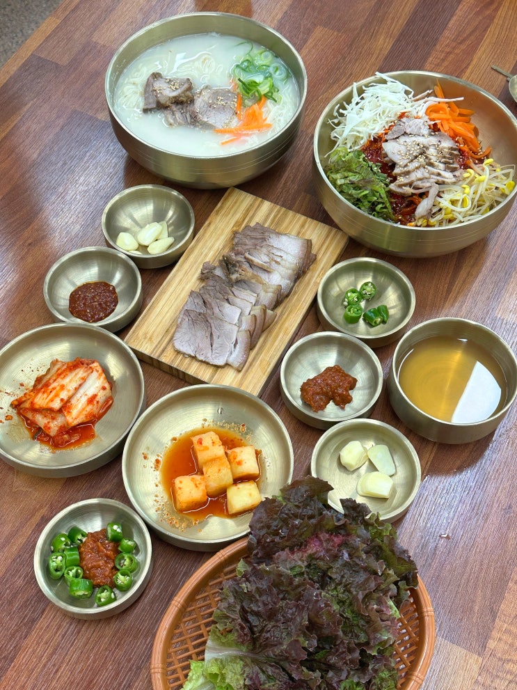 제주 사려니숲길 근처 돔베고기 고기국수 맛집 면주막