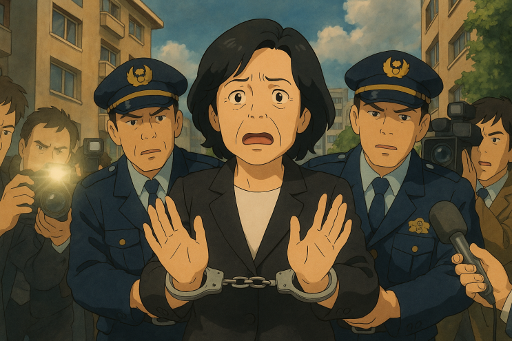 긴급 <b>체포</b>! <b>이진숙</b> 전 방통위원장, 공직선거법·국가공무원법... 