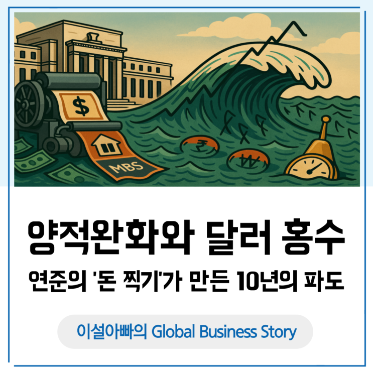  [달러패권 7장면] 양적완화와 달러 홍수: 연준의 ‘돈 찍기’가 만든 10년의 파도