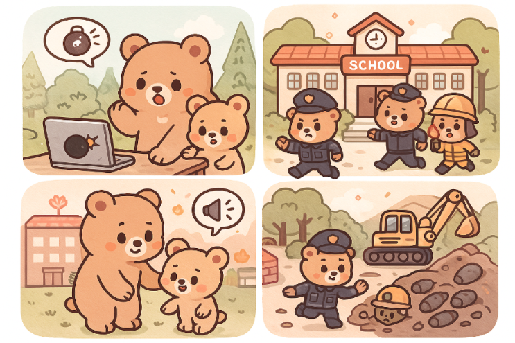 대학가 <b>폭탄</b> <b>협박 메일</b> 사건, 어떻게 대응했을까?