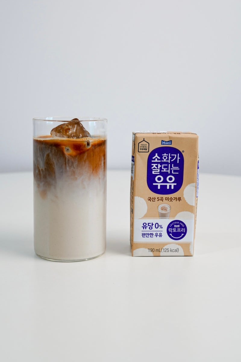 미숫가루라떼 레시피, 매일 소화가 잘되는 미숫가루 우유 '인생템 된' 이유
