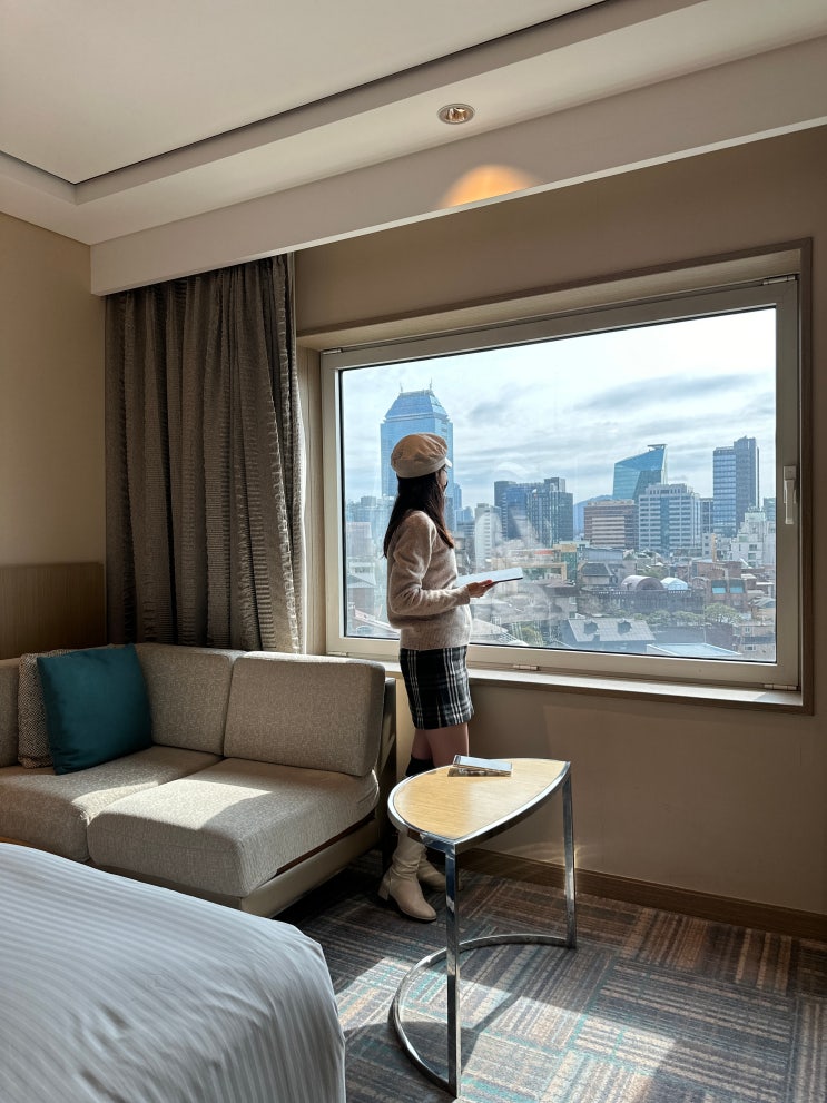  서울 강남 호텔 추천, 노보텔 앰배서더 강남 더스퀘어 수영장 객실