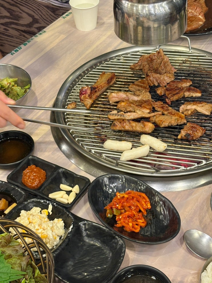  춘천 돼지갈비 맛집, 남춘천역 회식장소 추천 토담화로구이
