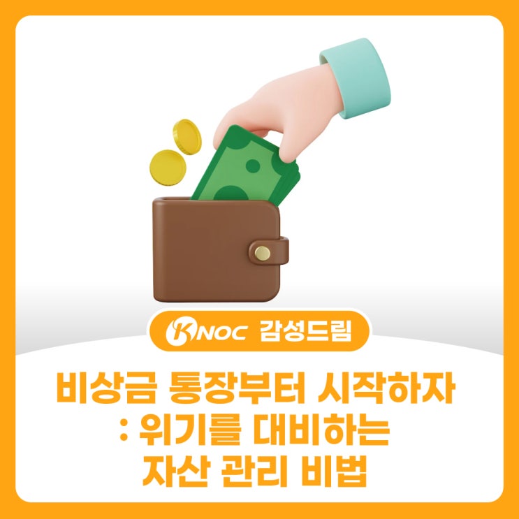  비상금 통장부터 시작하자 : 위기를 대비하는 자산 관리 비법