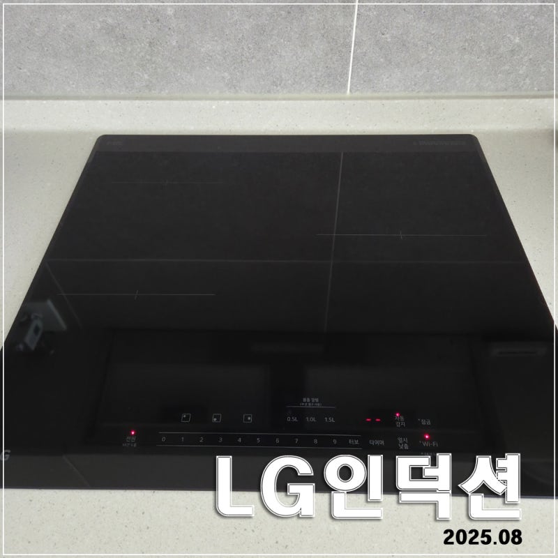 LG 디오스 인덕션 : 외관과 기능, 가격까지 아주 만족 · 설치과정과 비용 정리