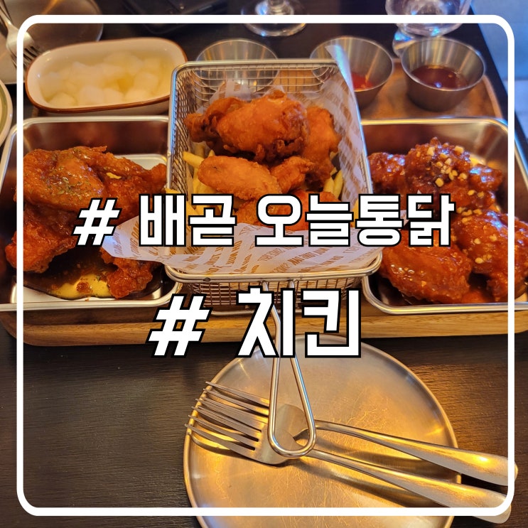  배곧 치킨 맛집 오늘통닭｜산미있는 흑맥주와 즐기는 바삭한 치킨