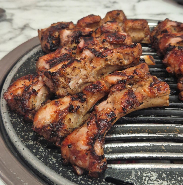  서울 미아사거리 맛집 '털보네 쪽갈비' 불향 진하게 배인 촉촉 육즙 가득한 간장 쪽갈비